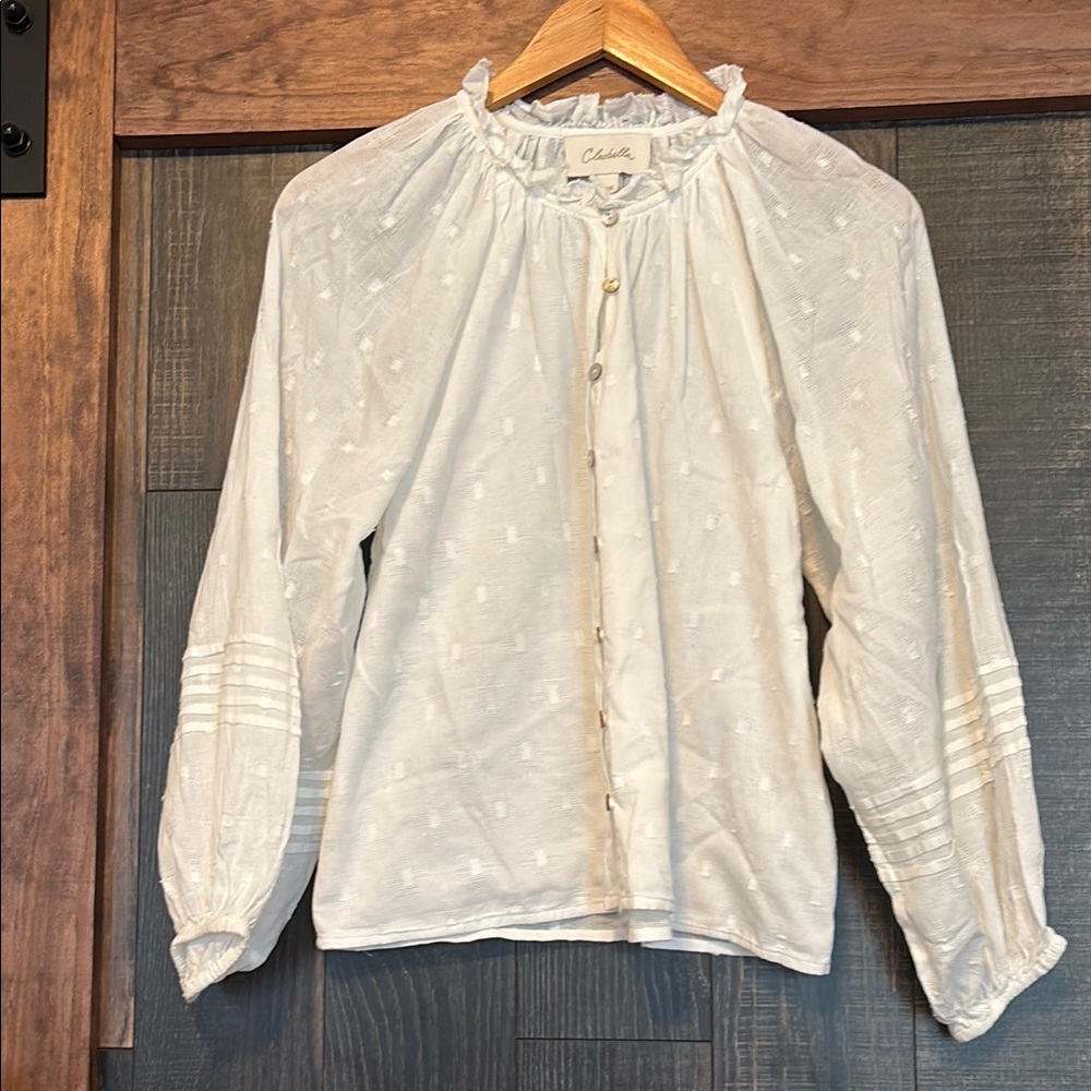 Anthropologie Antonia Cleobella Balloon Sleeve Blouse - Picture 4 of 8